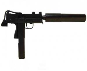 Pistole-stroje-MAC-11-G-Ingram-USA1972-s-tlumicem